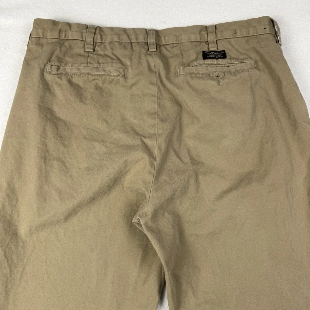 Vintage Banana Republic Mens Pants‎ Beige 38x32 (37x31 fit) Dawson Chino Relaxed